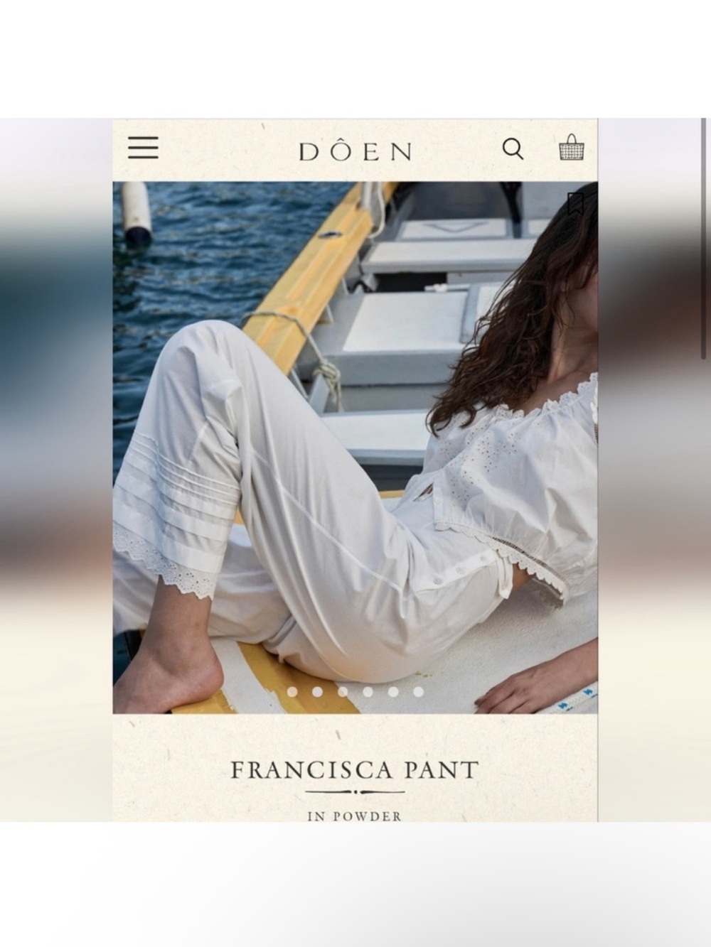 NWT DOEN Francisca pant - Picture 4 of 9